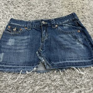 Refuge Denim Mini Skirt